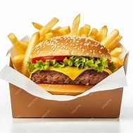 bb beef burger  (black box)