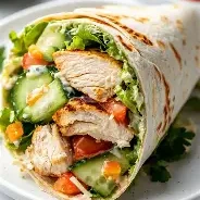 grilled chiken wraps (black box)