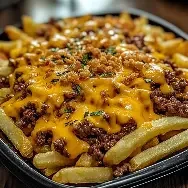beef loaded fries (black box)