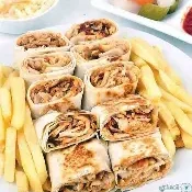 وجبة شاورما(مطعم البحيرة)