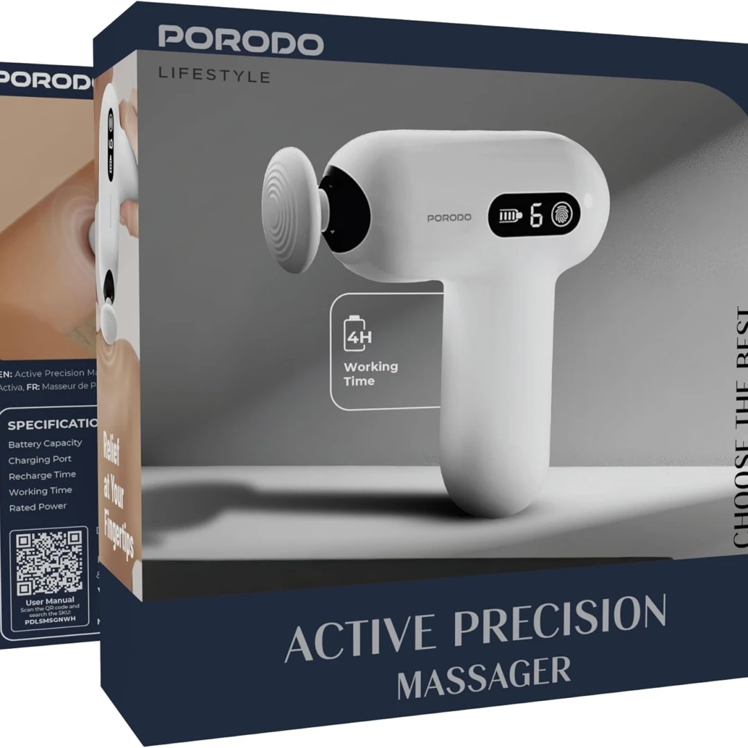 PORODO ACTIVE PRECISION MASSAGER 1500MAH USB-C 15W