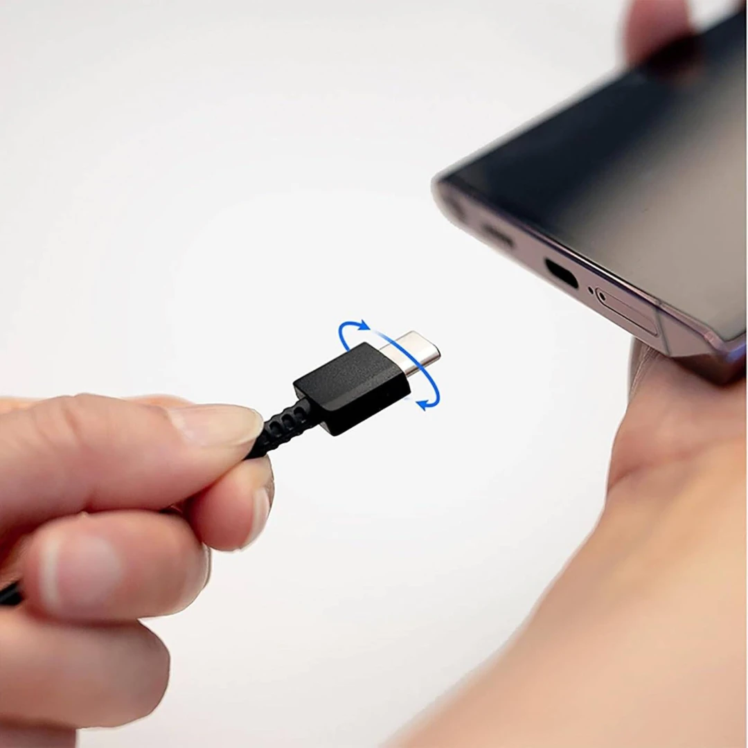 SAMSUNG Galaxy USB-C Fast Charging Cable - Type C Cord Charger (3A 1.8m) Fast Data Transfer Fast Charge - 5