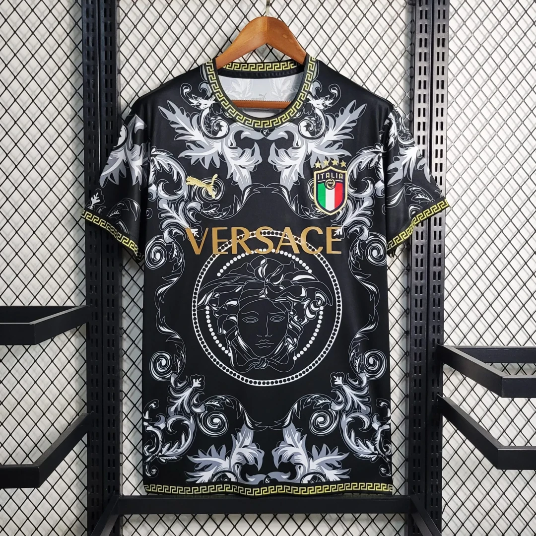 Italy Versace Black