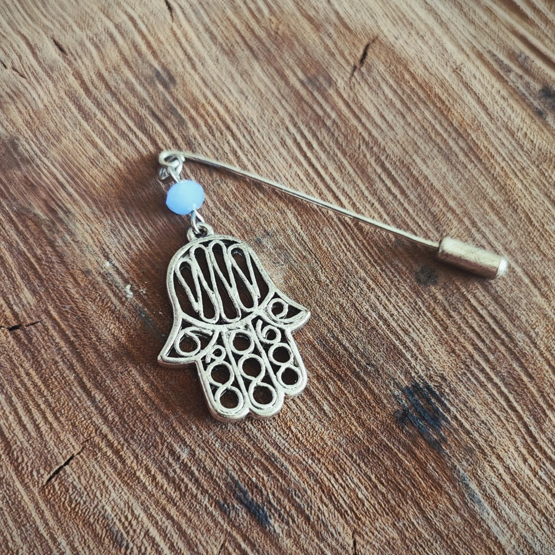 Hand Of Fatima Lapel Pin - 2