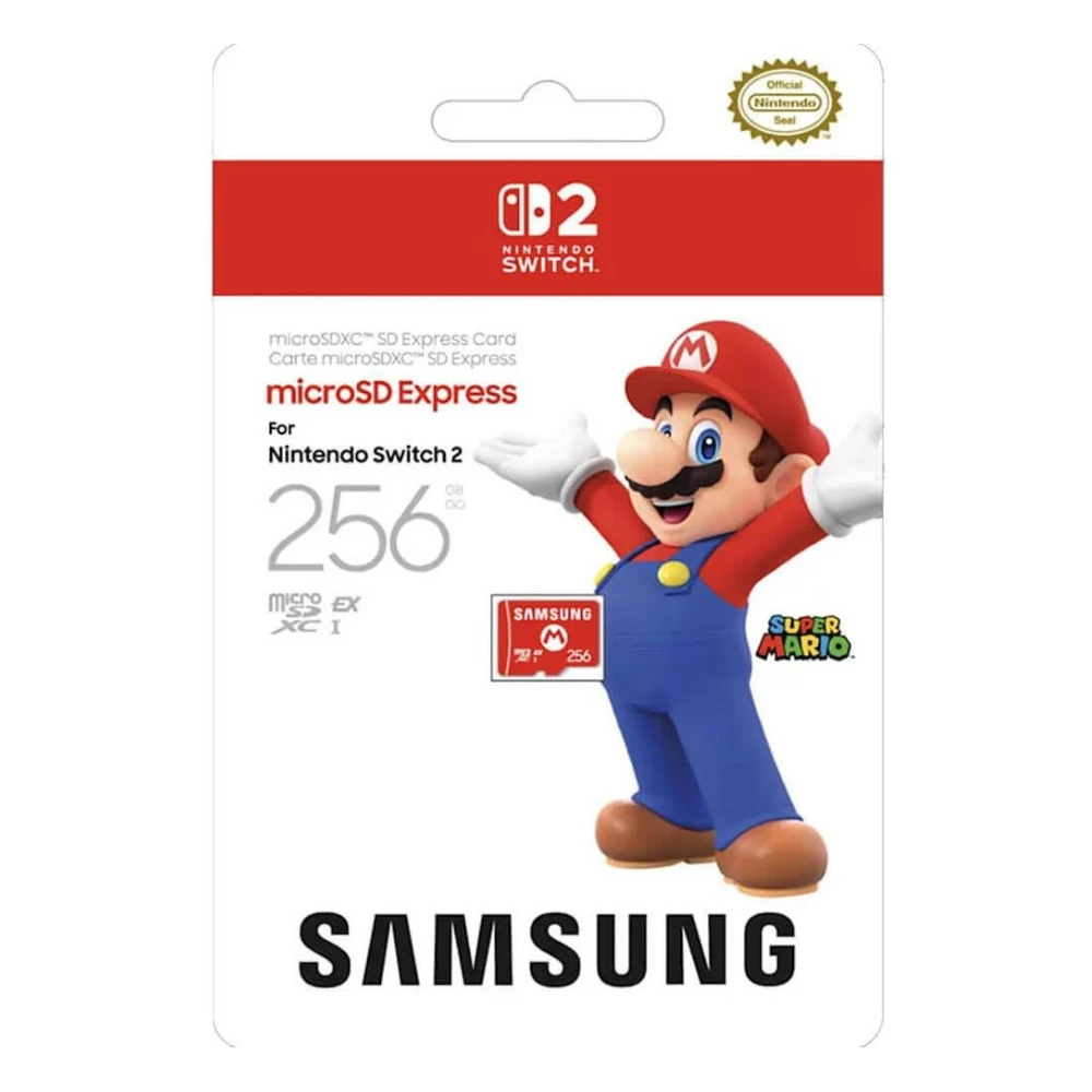 Samsung MicroSD Express Card 256GB - Nintendo Switch 2