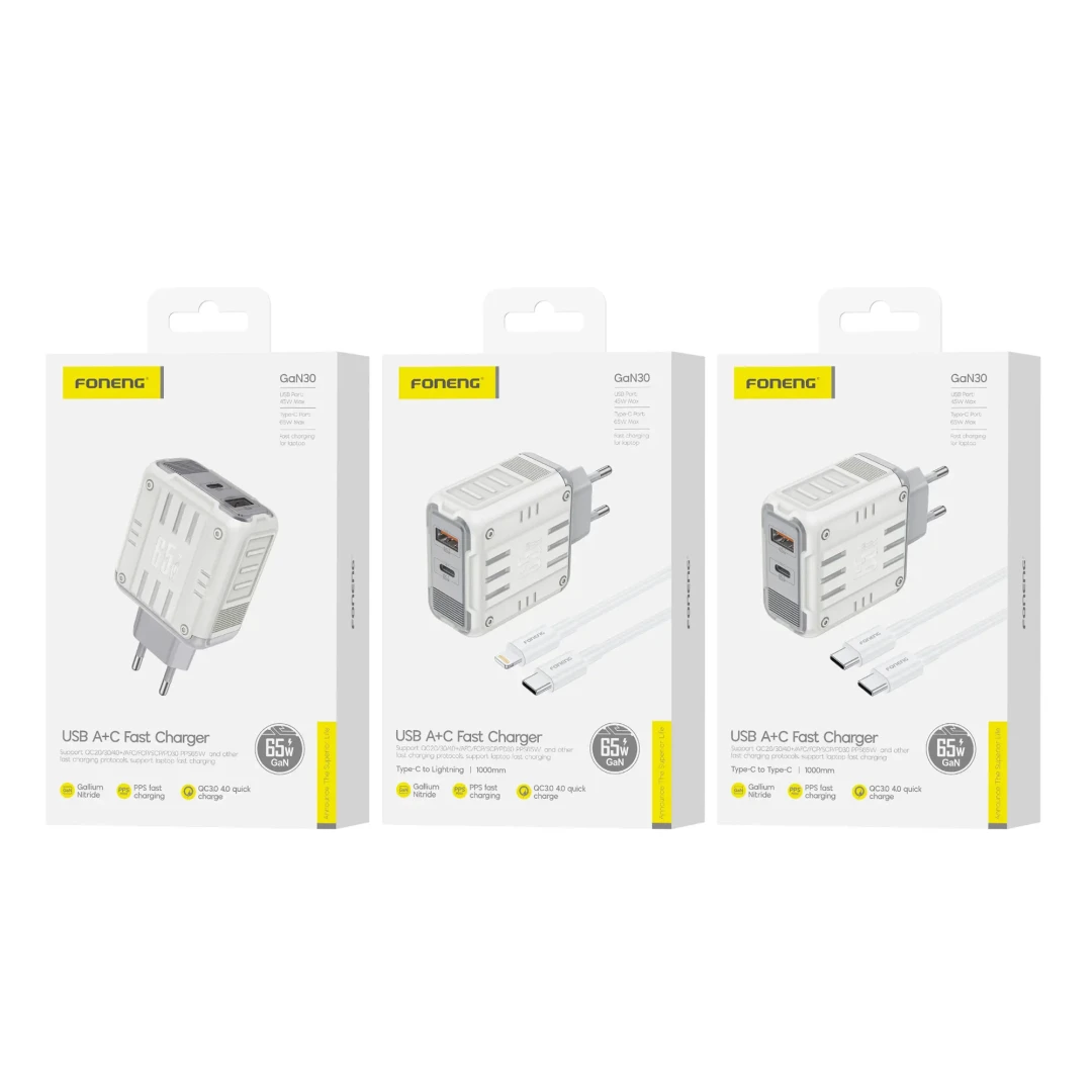 FONENG GAN 30 HIGH POWER CHARGER 65W