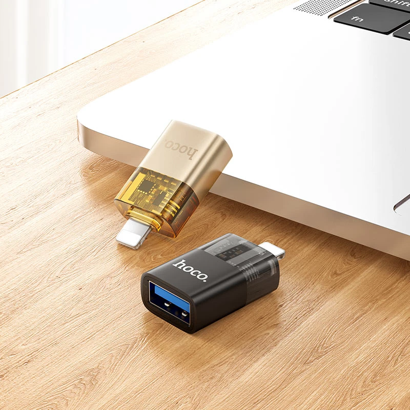 HOCO UA36 IP MALE TO USB-A FEMALE - 3