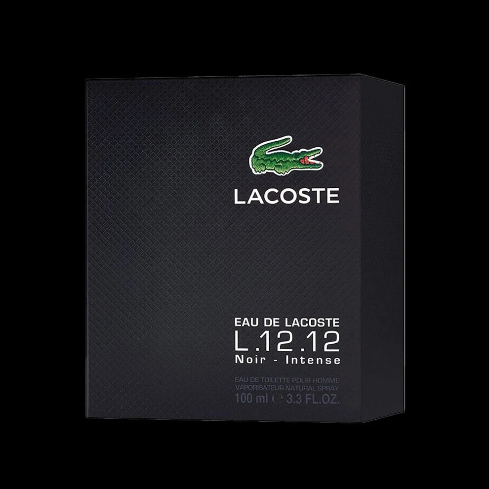 Lacoste L.12.12 Noir Intense Eau De Toilette Pour Homme - 100ml