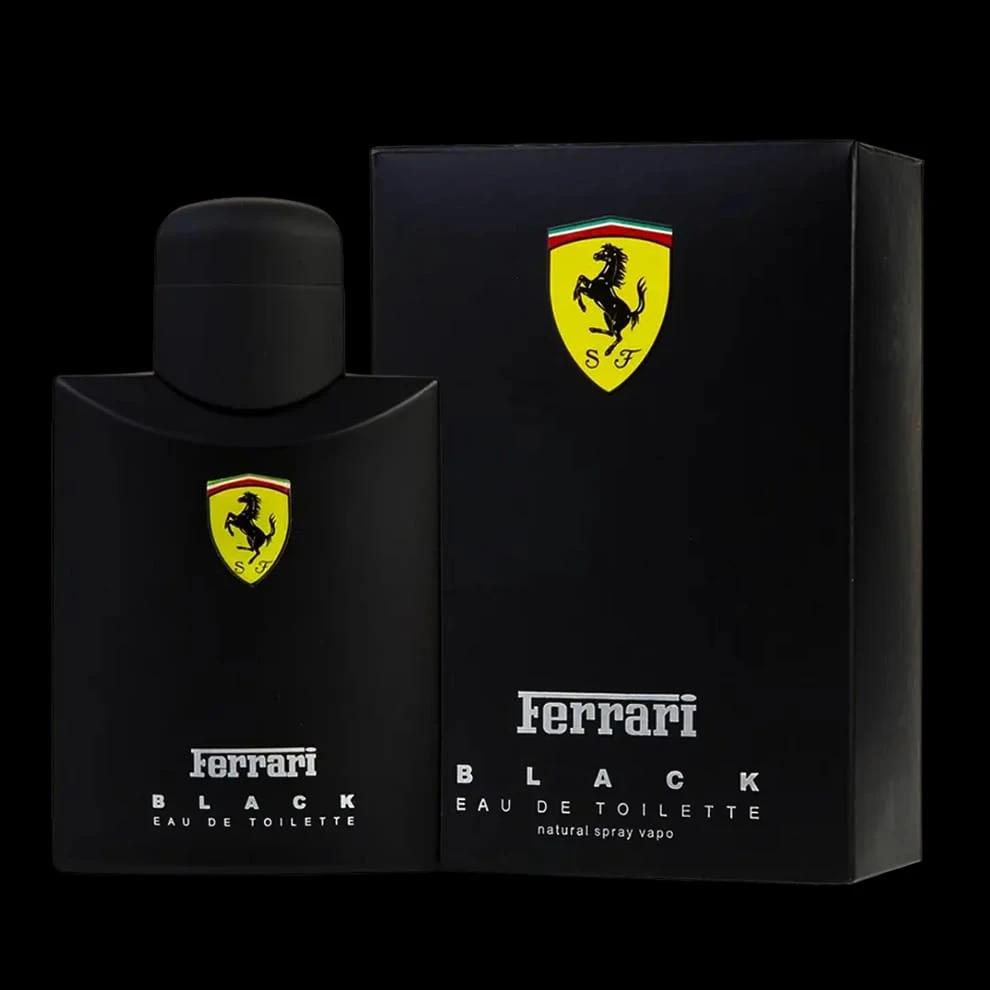 Ferrari Black Eau De Toilette Pour Homme - 125ml