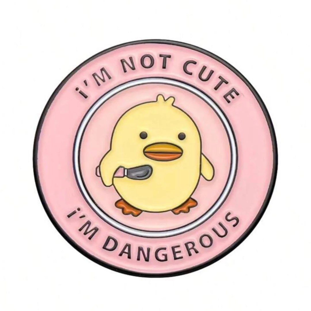 Rubber Duck Brooch Pin