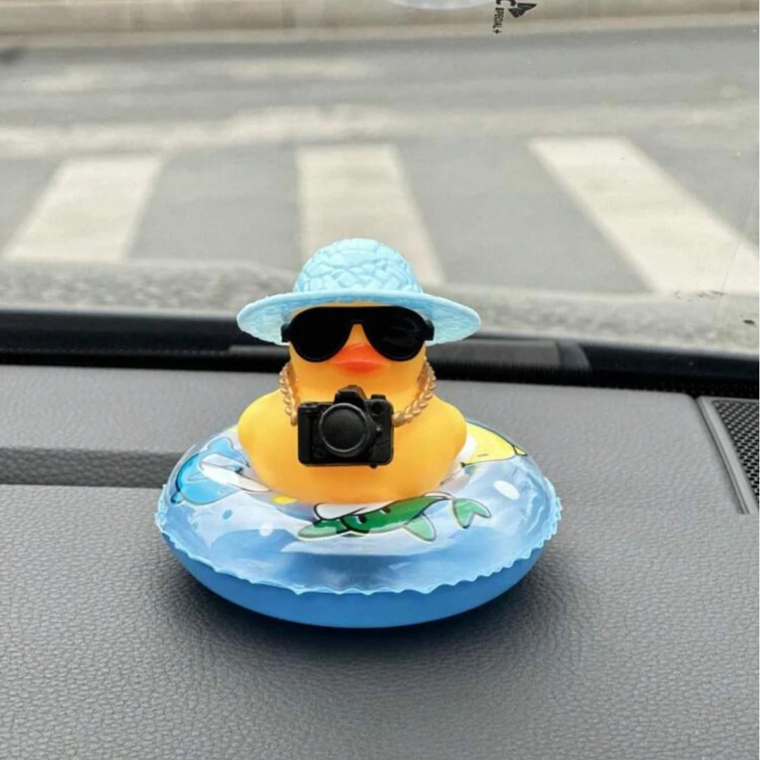 Rubber Duck Car Ornament