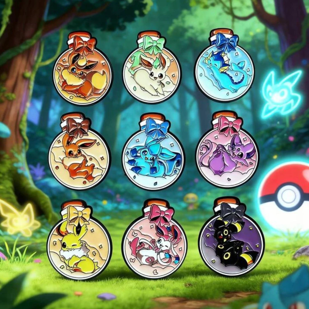 Pokémon Badge Set