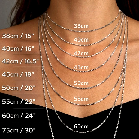 Co-joined Double Nameplate Necklace - 3