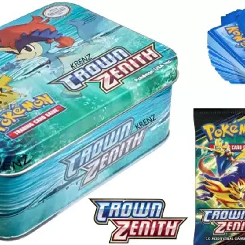 Pokemon Cards - Crown Zenith - Medium Metallic Box