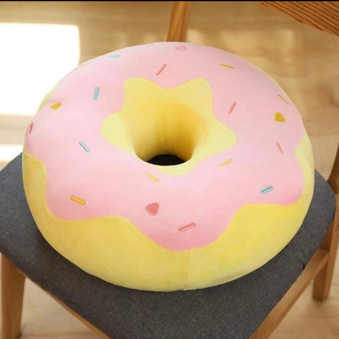 Donut Throw Pillow