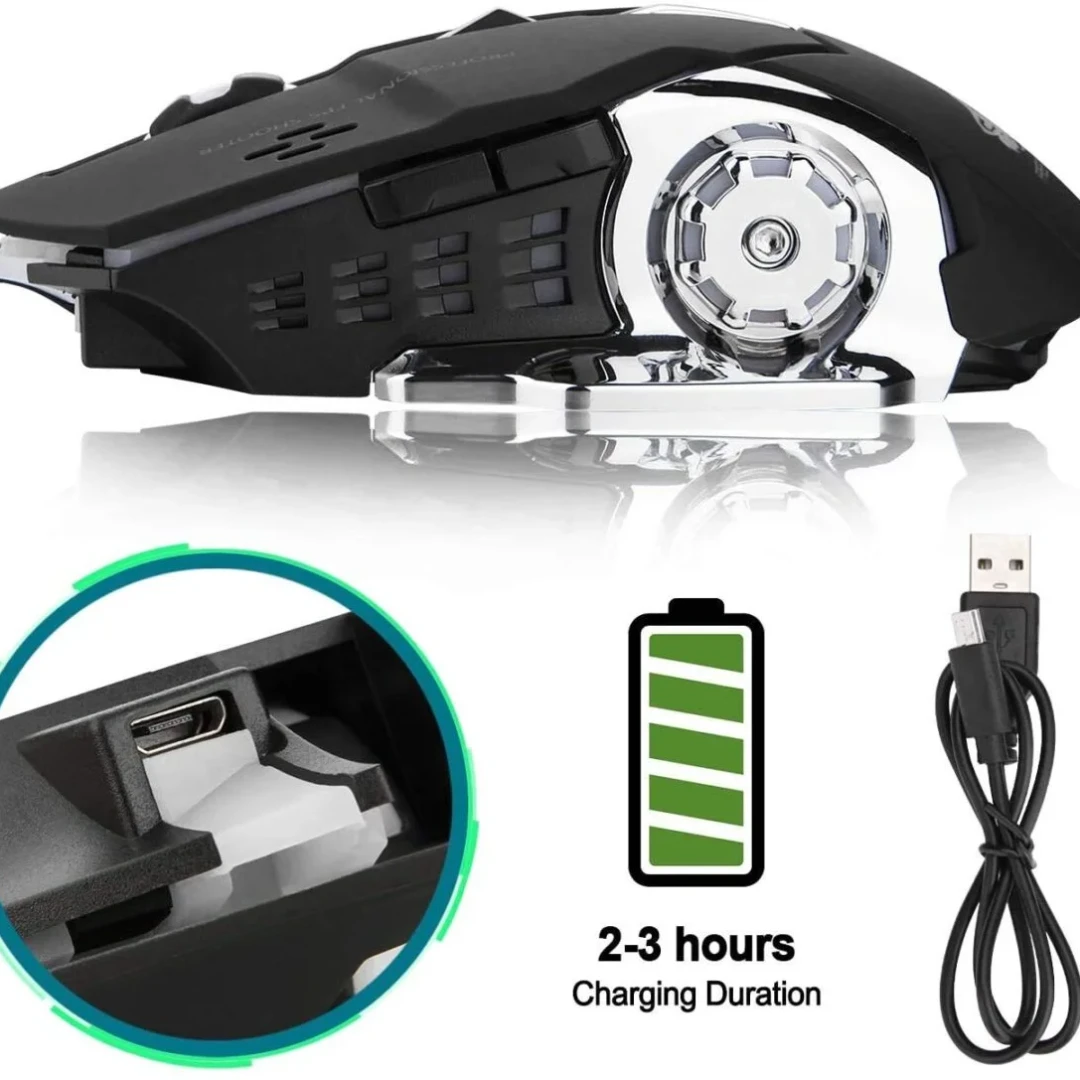 T2 COOL LIGHTING EFFECTS GAME MOUSE - 3