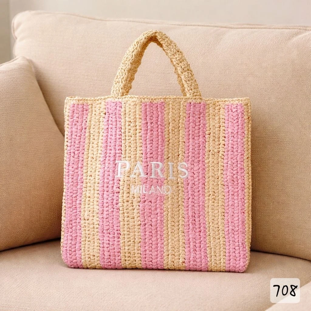 Paris Riviera Straw Bag - 2