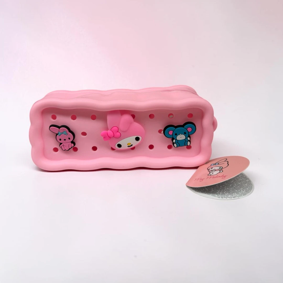 My Melody Silicon Pouch With Charm