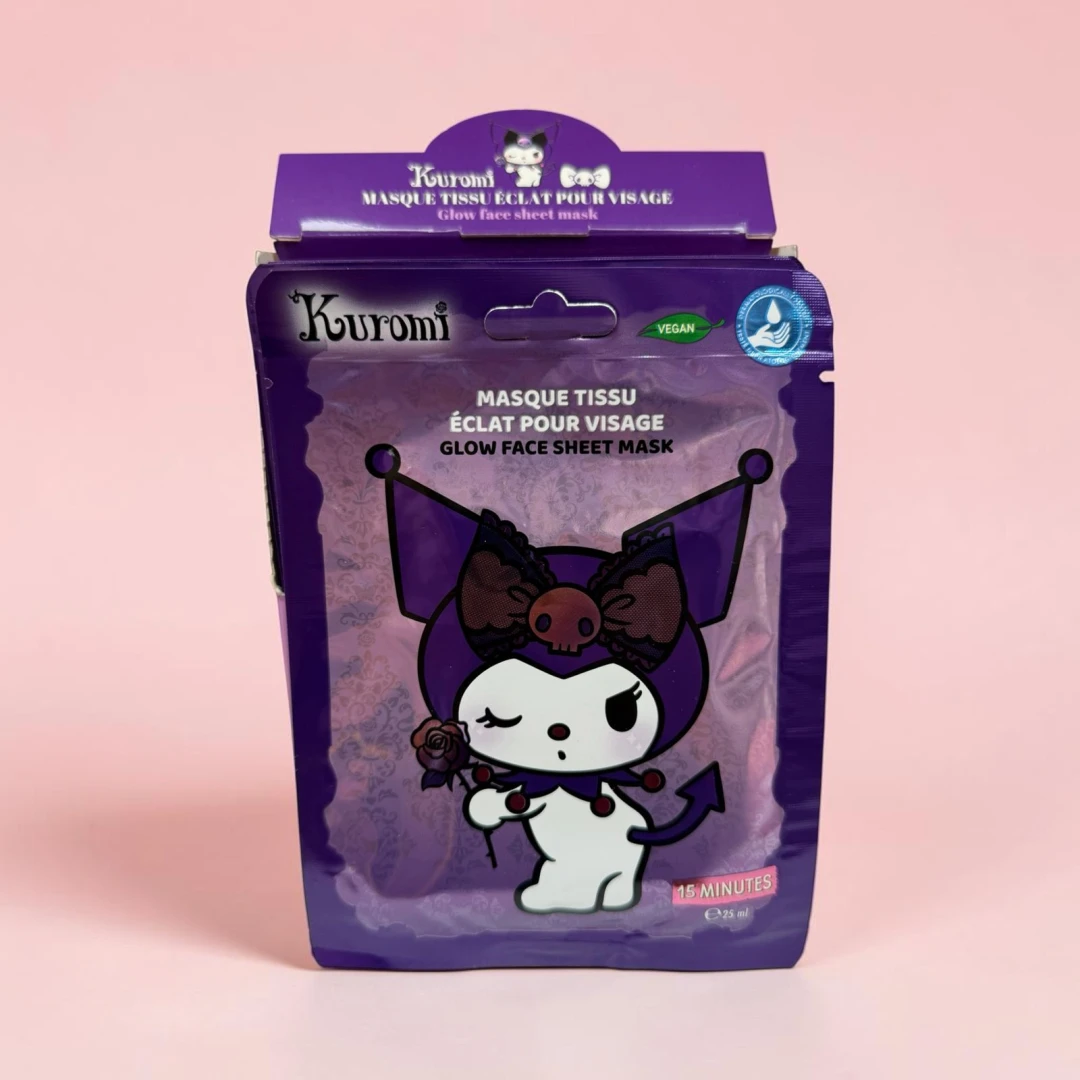 Kuromi Face Glow Mask