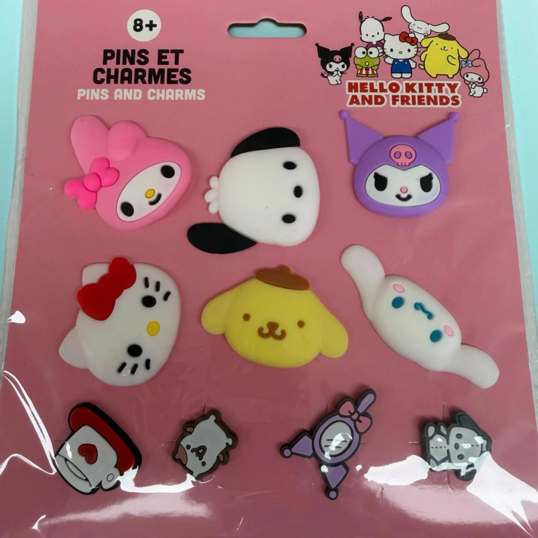 Hello Kitty Friends Pins & Charms
