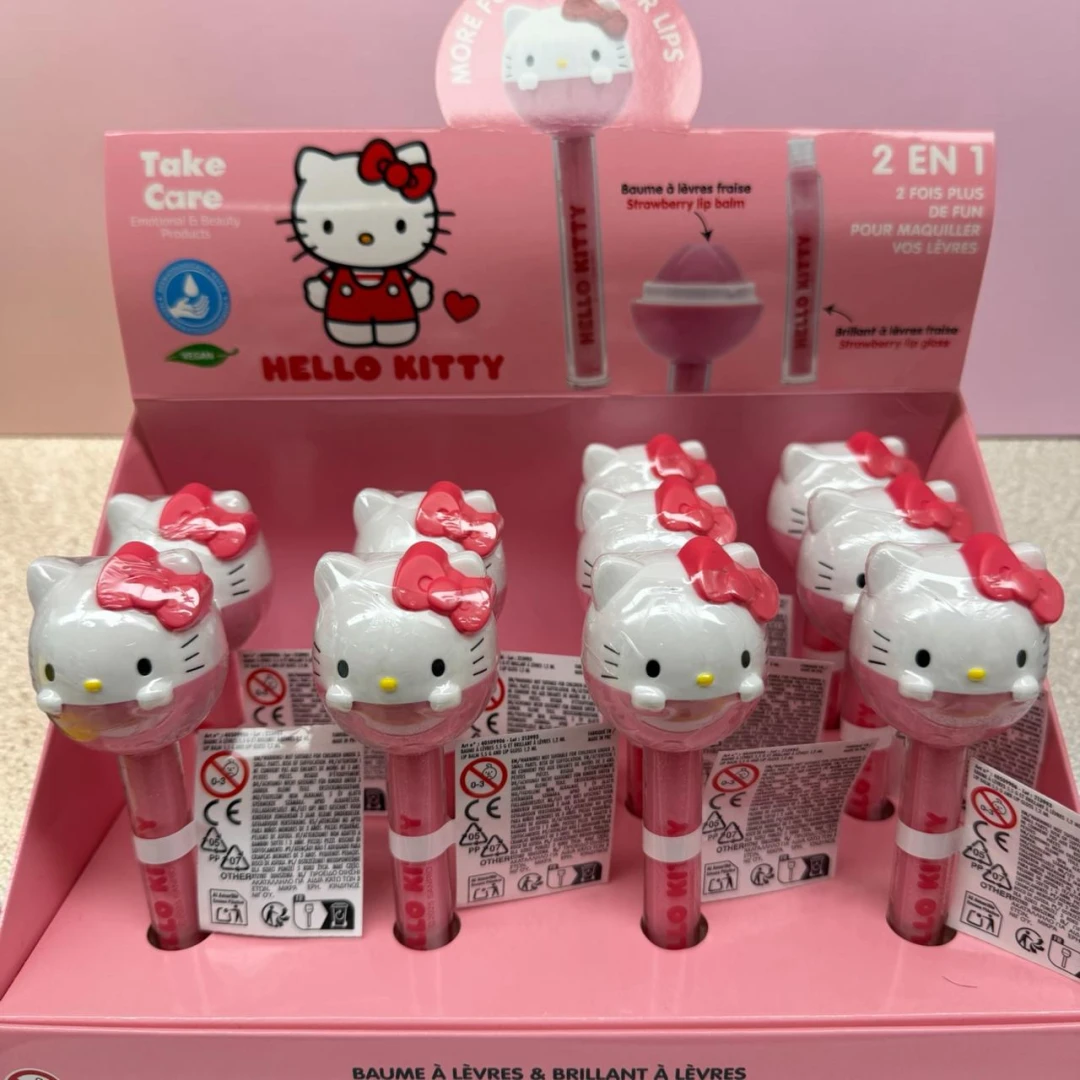 Hello Kitty Lip Balm & Gloss