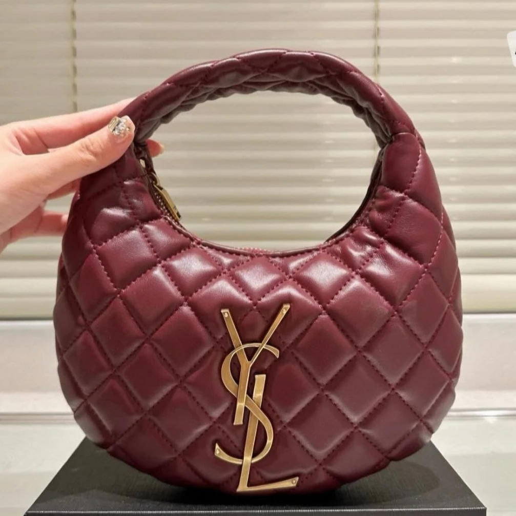 Velvet Quilted YSL Bag 6305 - 3