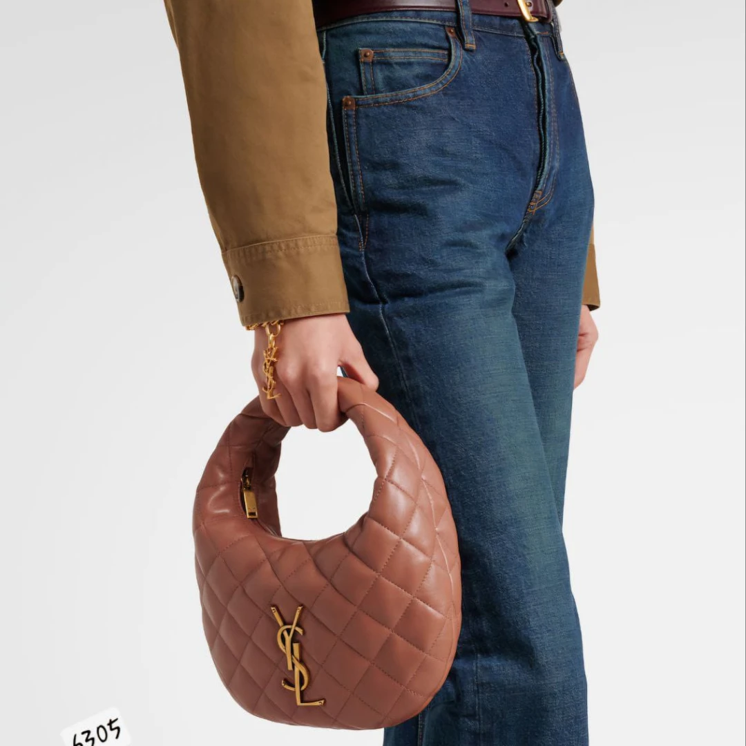 Velvet Quilted YSL Bag 6305 - 2