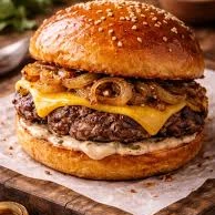 Single Smashed Burger