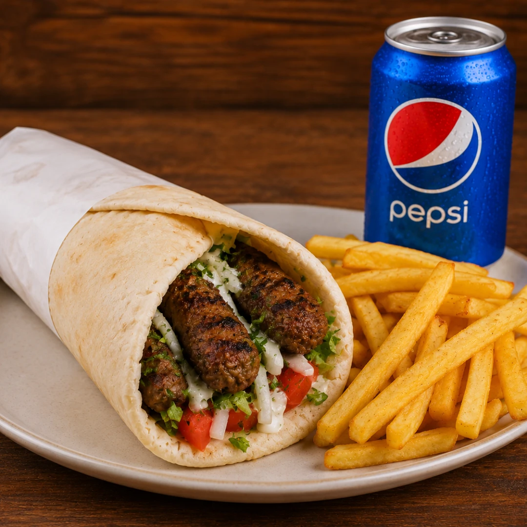 Kabab Sandwich Combo