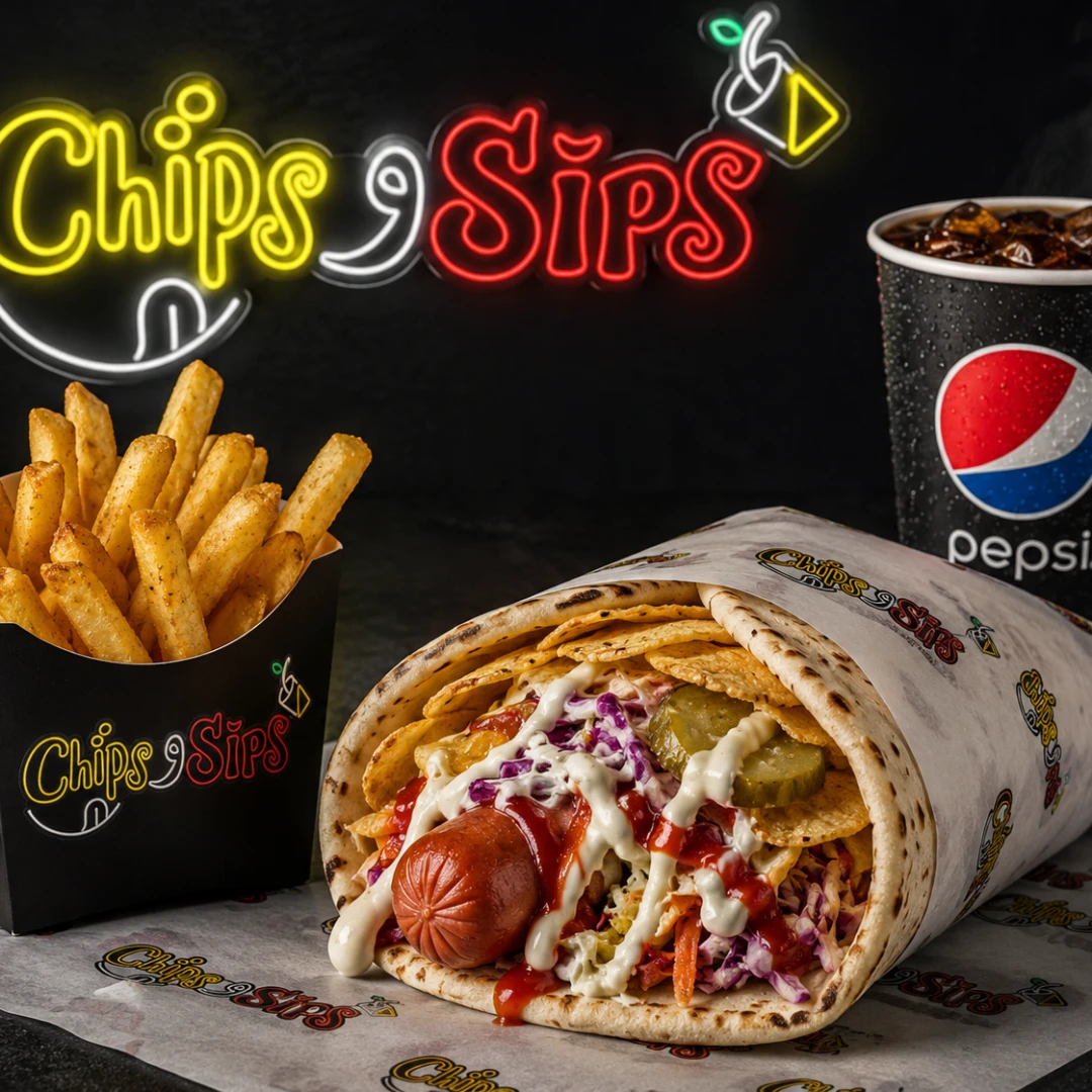 ChipsوChips Hotdog Combo