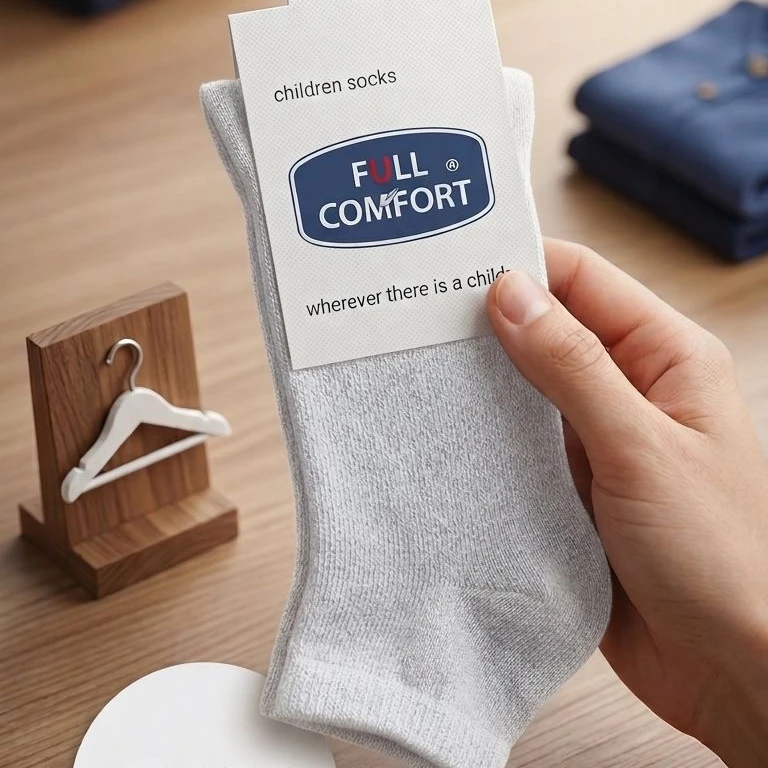 Kids Socks White