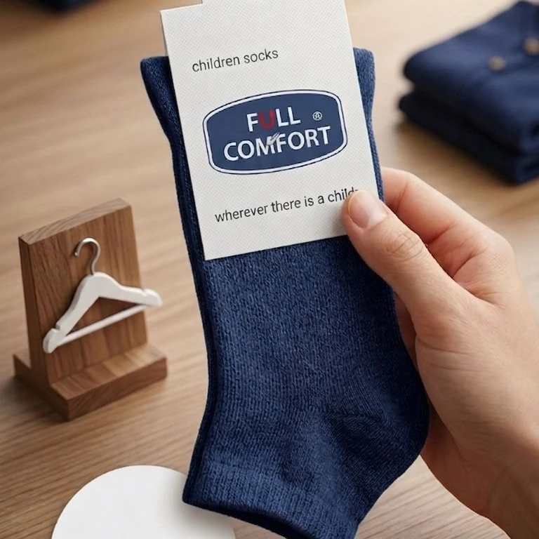 Kids Socks Navy