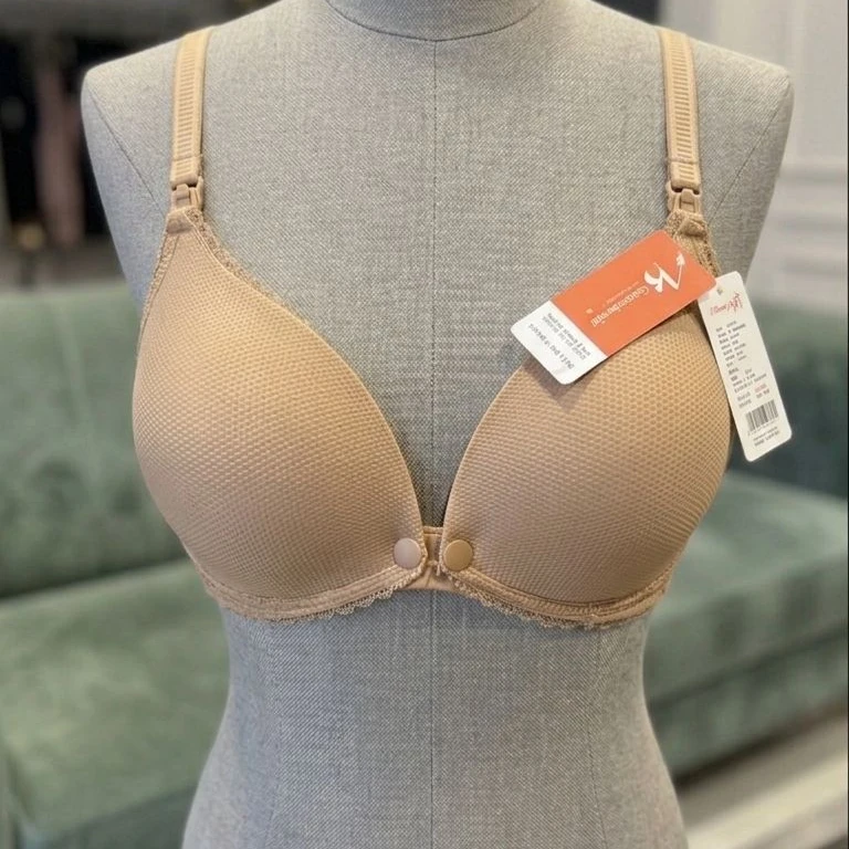 Women Underwire Bra Beige