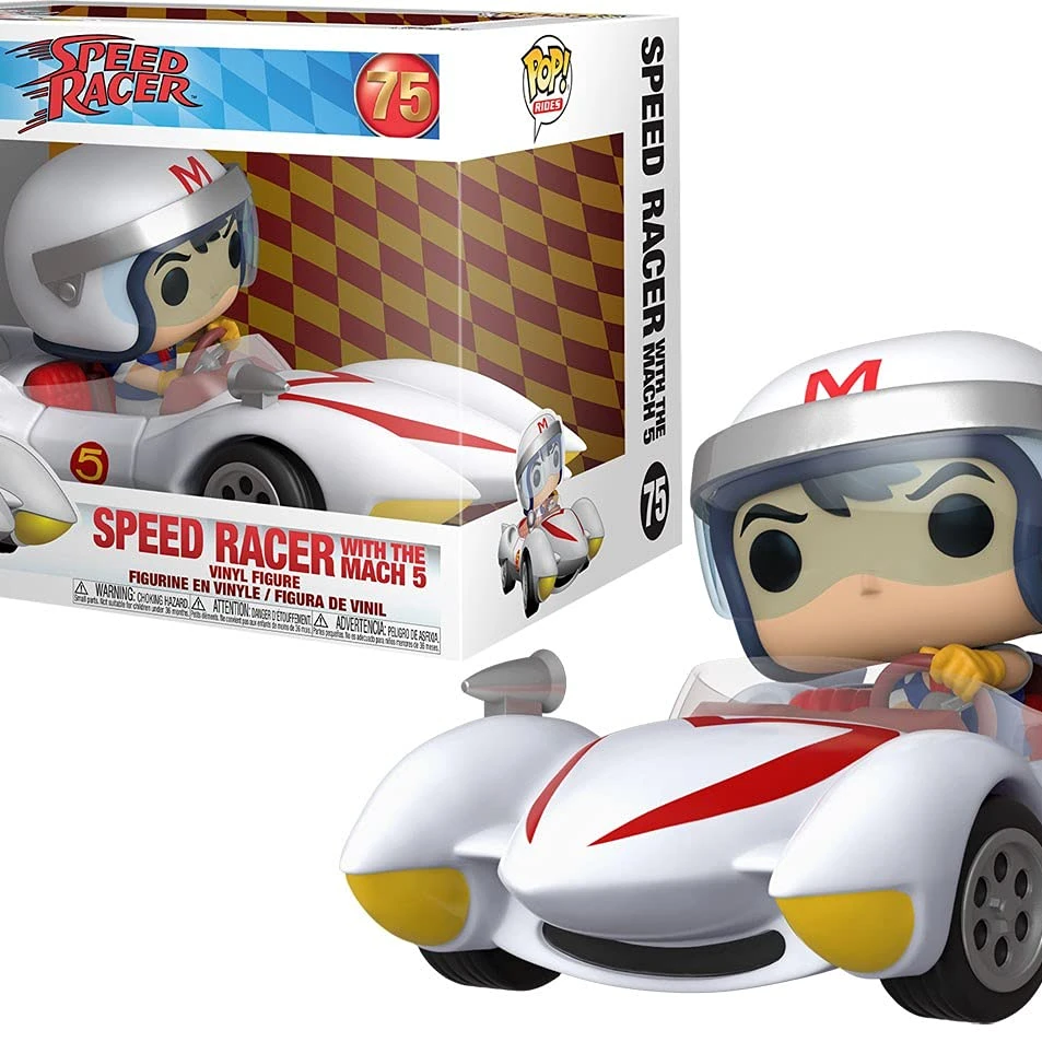 funko pop speed racer with the mach 5