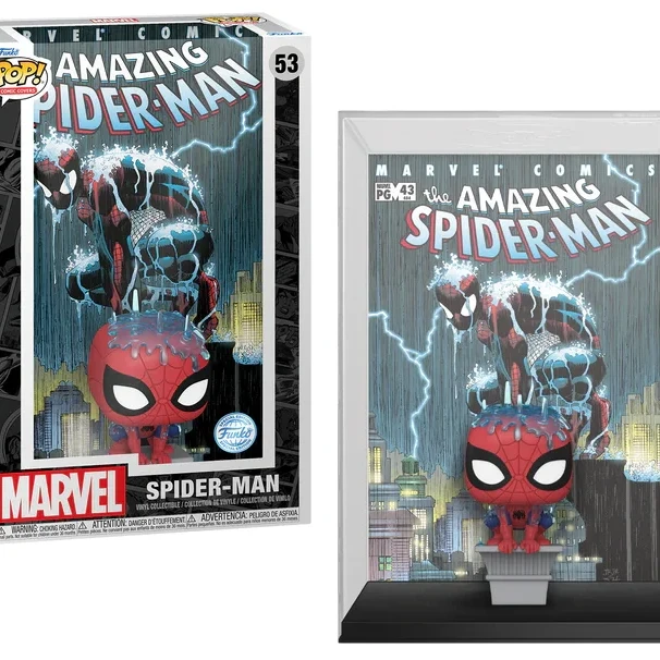 funko pop spider man comic cover 53