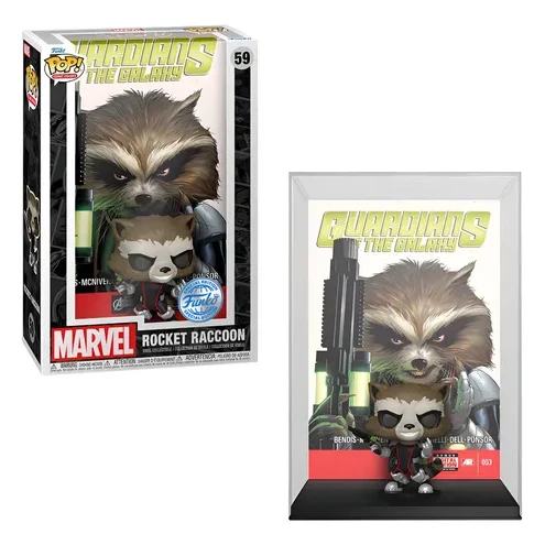 funko pop rocket racoon comic cover