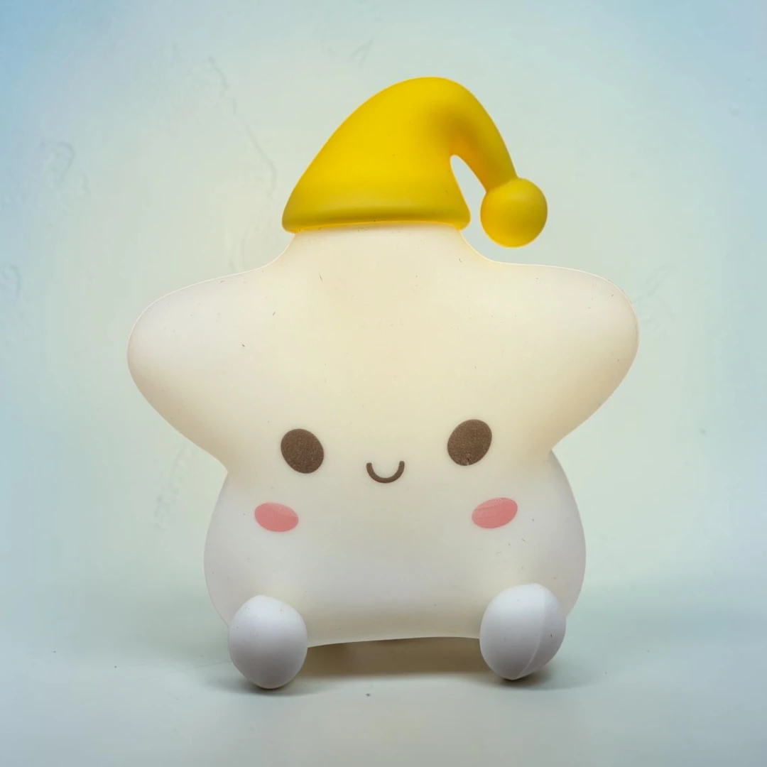Little Star Silicon Night Lamp