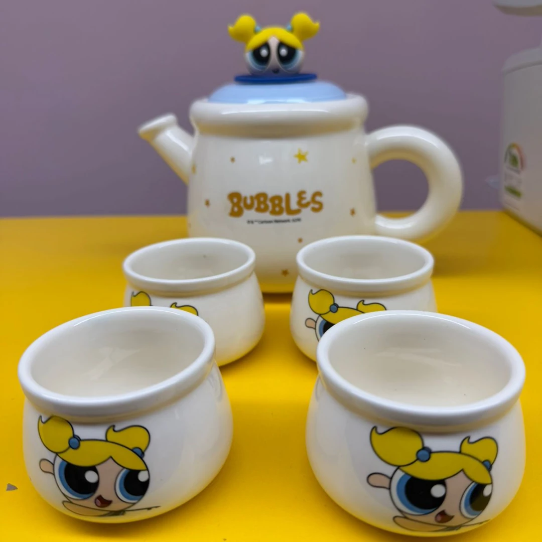 Powerpuff Girls Ceramic Tea Set