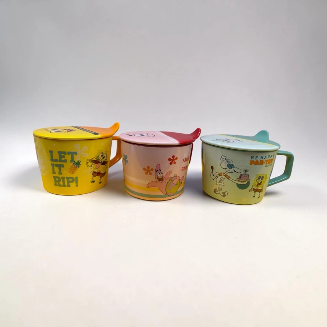 Sponge Bob Squarepants Ceramic Bowls