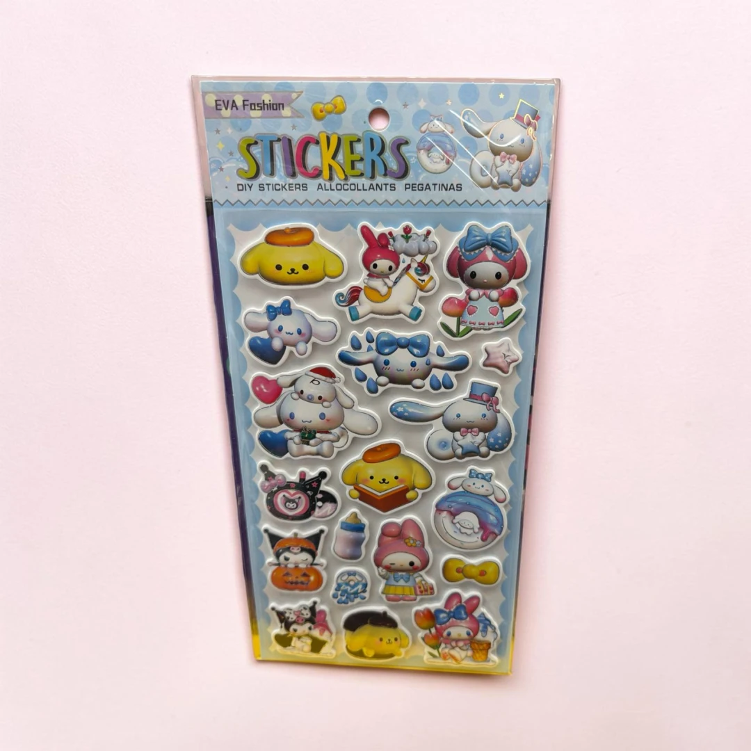 3D Stickers - 6