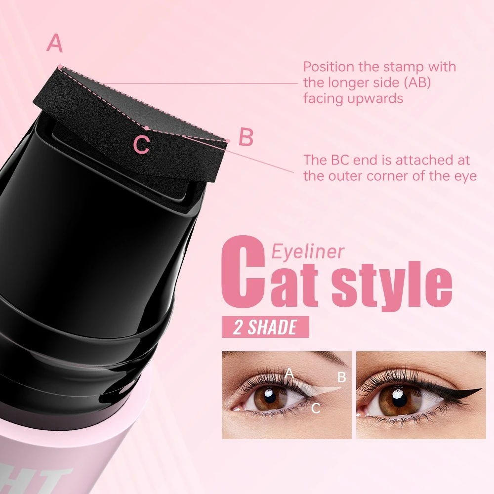 N3 Brown  Long Lasting Waterproof Eyliner Stamp - 2