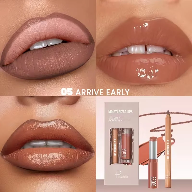 Waterproof Lip Stick Set - 4