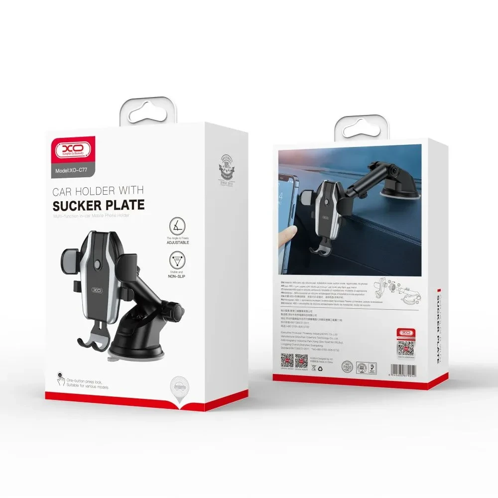 XO-C77 CAR HOLDER WITH SUCKER PLATE
