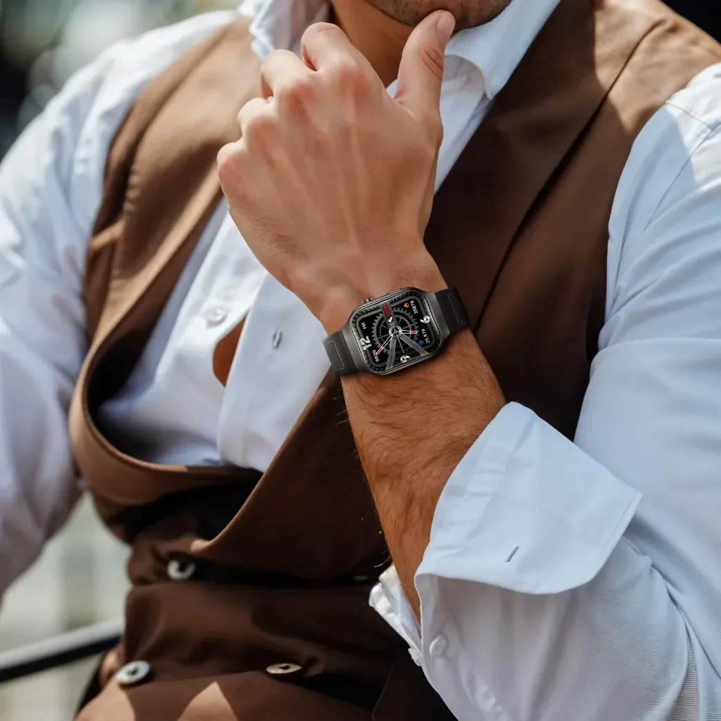 GREEN LION RIDGE SMART WATCH BLACK - 3