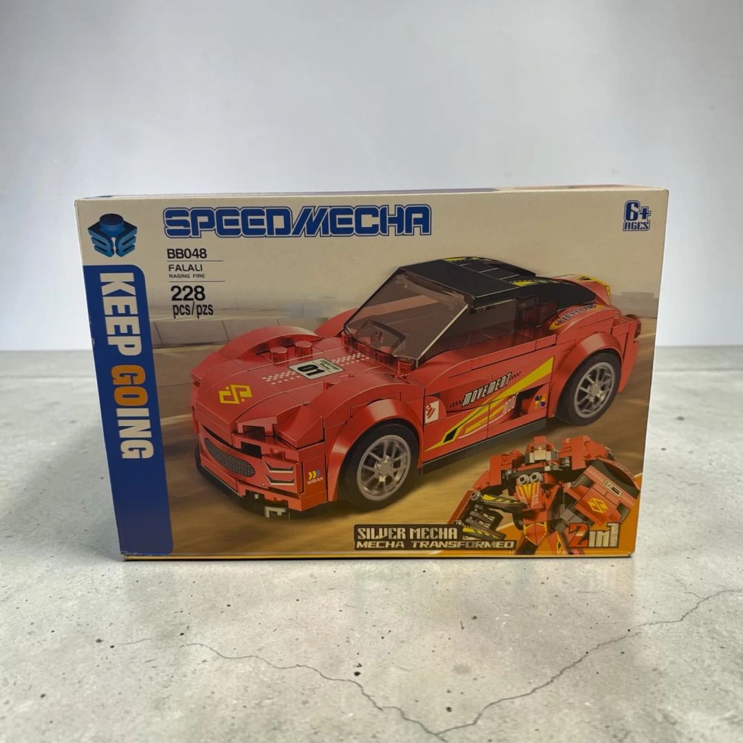 Speed Mecha Falali Raging Fire Construction Car