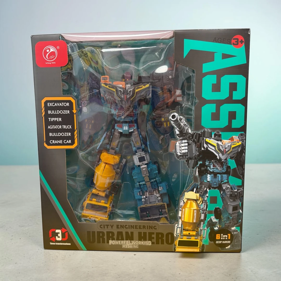 Urban Hero 6 in 1 Combiner Action Figure