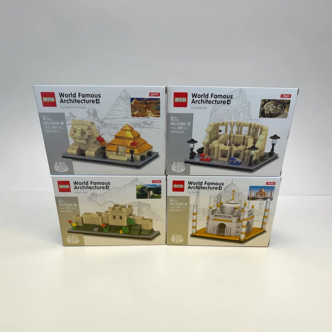 World Famous Architecture Mini Blocks Small