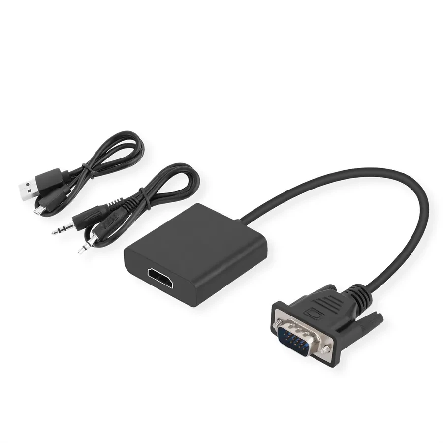 VGA + AUDIO TO HDMI ADAPTER