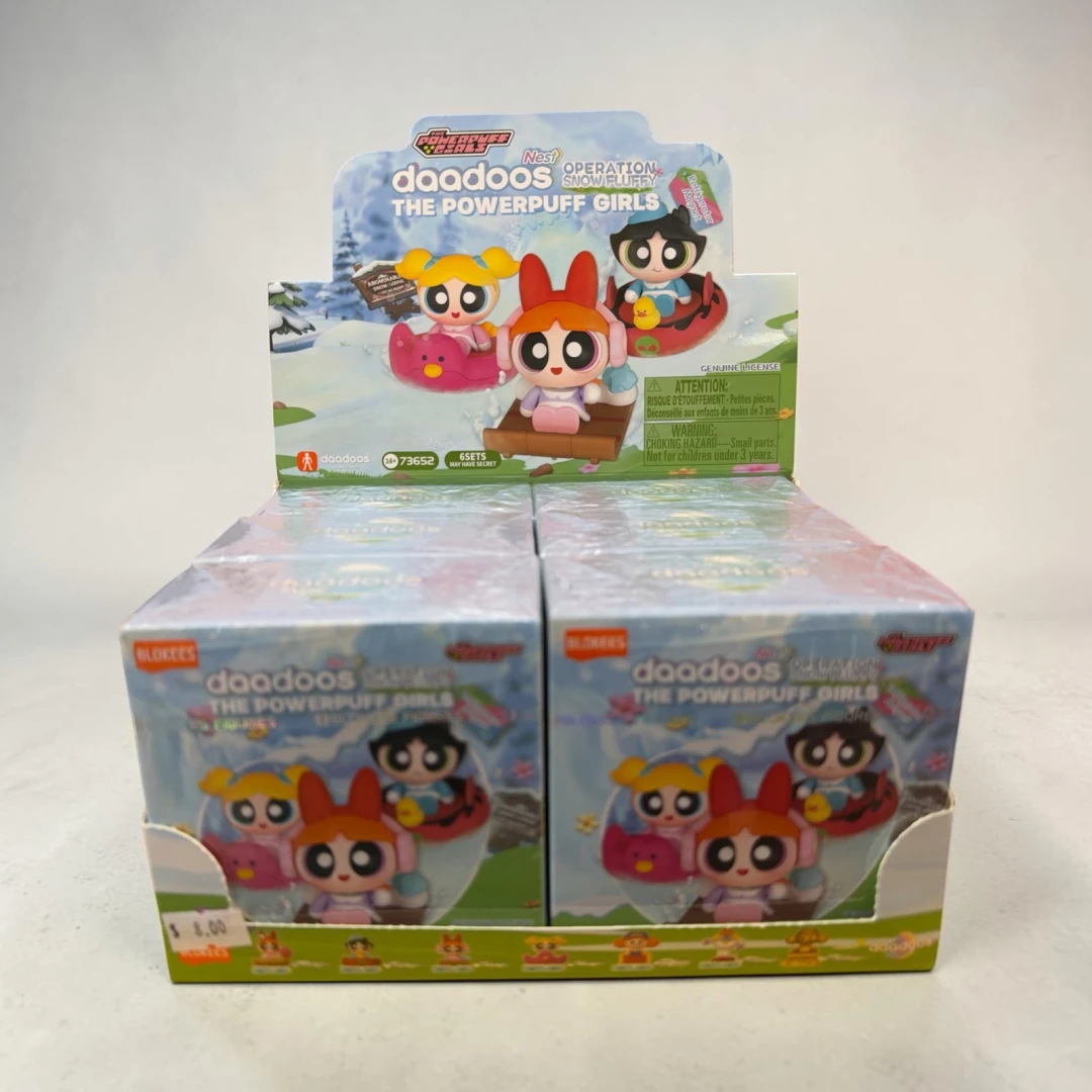Blokees Daadoos The Powerpuff Girls Blind Box Collectible Figures - NEST Series 01