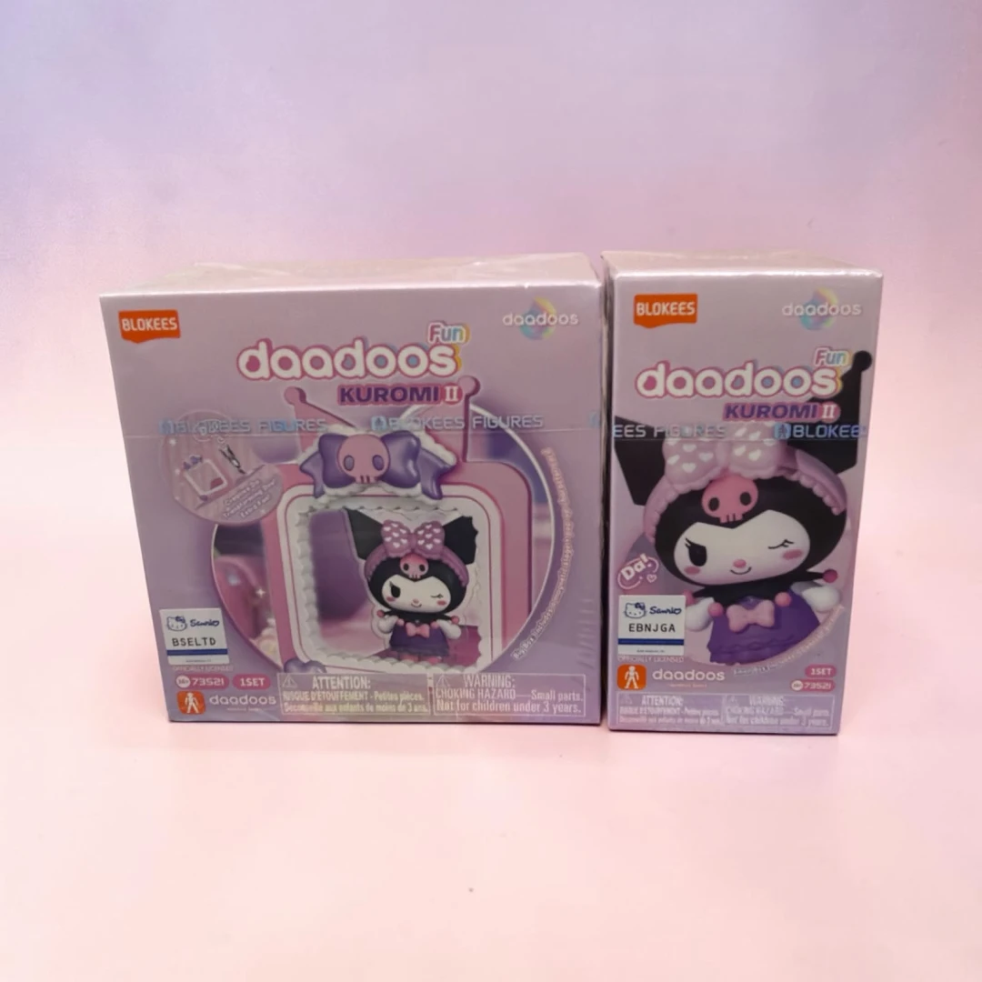 Blokees Daadoos Fun Sanrio Series Blind Box Collectible Figures - Magical Kuromi II